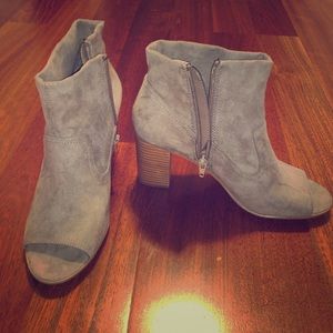 Fergalicious By Fergie Open Toe Booties